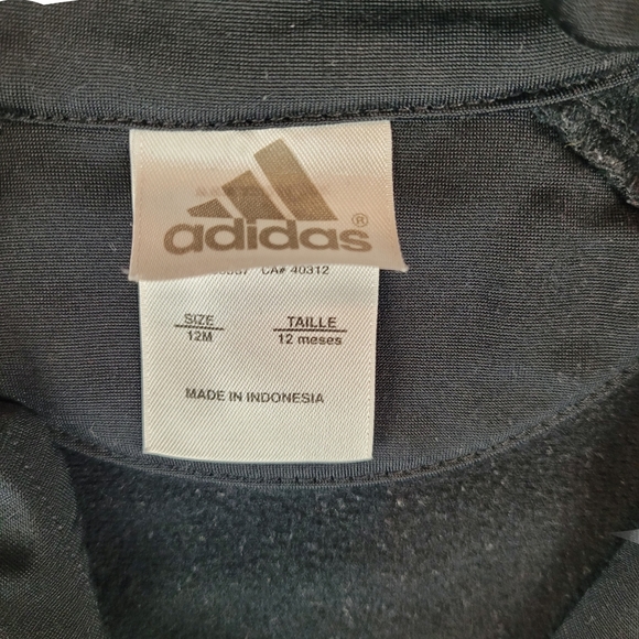 Adidas Baby Track Jacket Size 12M - Picture 9 of 9